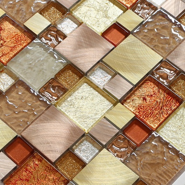 300x300mm mosaic kitchen wall tiles,backsplash mosaic tile,golden color