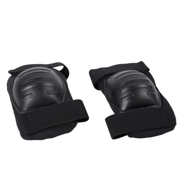 Outdoor Sports Safety Accessories 100% Polyester Elbow and Knee Pads Set with Hard Shell