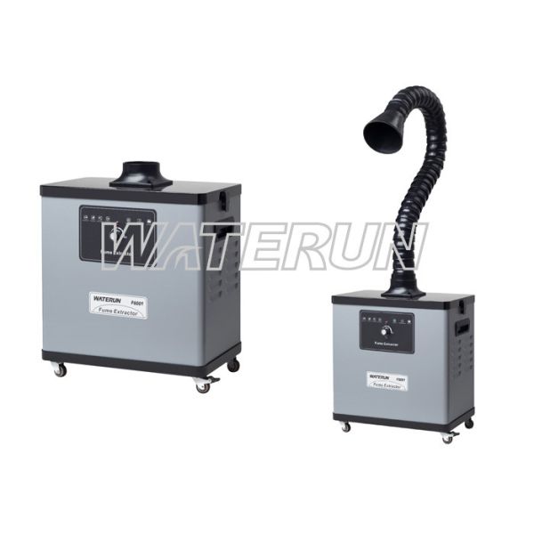 One Arm Welding Fume Extractor , 80W solder smoke absorber Purifier in Soldering