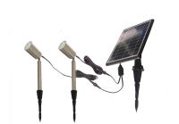 Le paysage solaire imperméable met en lumière l'acier inoxydable 3.7V extérieur 4000mAh