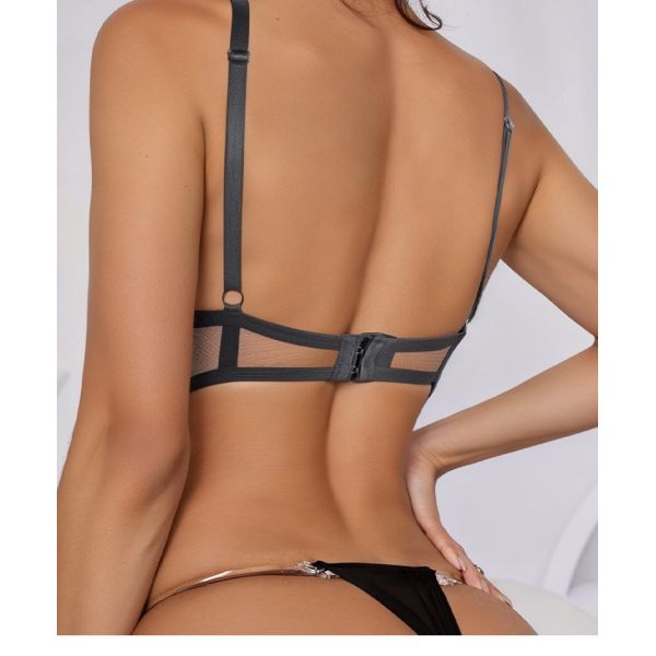 Transparent Mesh Erotic Bra Wholesale Price Xs-xxl Sizes Ladies Bra Underwear Hot Sexy Lace Wholesale Bra for Female