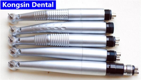 Triple Spray Water Push Button Fiber Optic LED Dental Handpiece Unit