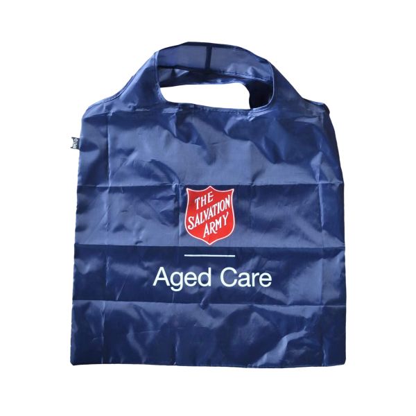 Recycled Material Foldable RPET Shopper Bag Custom Made With Pouch