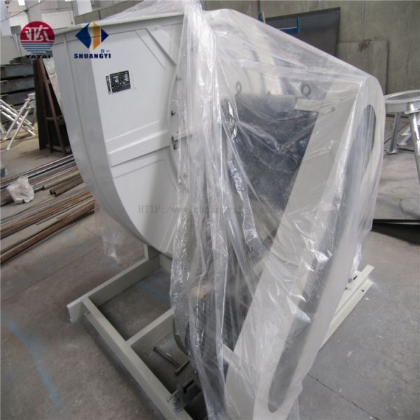 Ventilateur d'échangeur de chaleur à plaque pour ventilation multifonctionnelle des gaz industriels résiduels