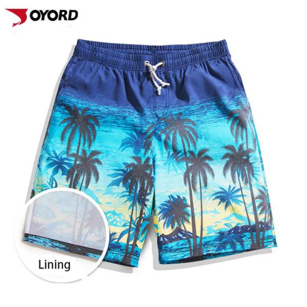 Fashion Pocket Quick Dry Breathable Swimwear Cargo Summer Surf Mens Beach Shorts