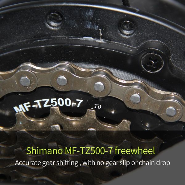 LED Headlight 26 Inch Electric Mountain Bike Battery Assist KETELES Multipattern