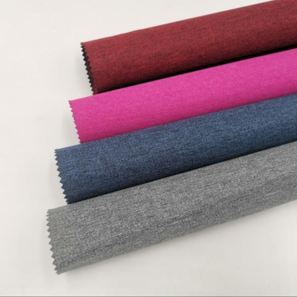 Cation 300D avec tissu revêtu de PVC avec certificat Oeko-Tex Standard 100 en différentes couleurs