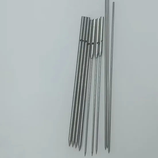 Double Layer Tubular Stainless Steel Needle With M6 Thread