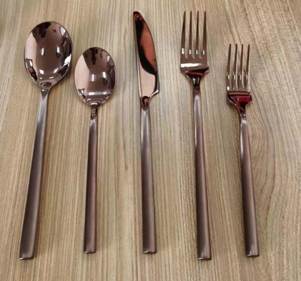 Professional Metal Stainless Steel Kitchenware Coffee Spoon Fork Coating Machine