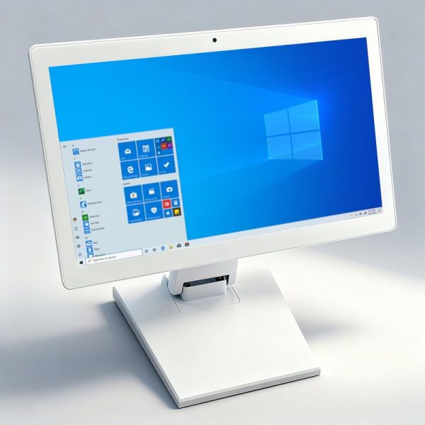 27/32 Inch Floor Standing Touch Screen Self Service Kiosk with 1920X1080 Resolution for Self Ordering and Interactive Use