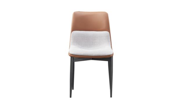 Contemporary  Cloth Dining Chairs , Modern Fabric Dining Chairs 470mm Width