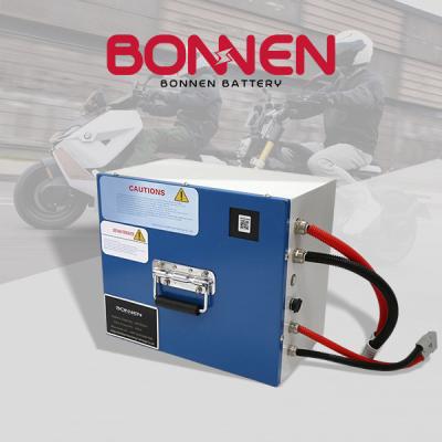 Portable 60V 50Ah Mobility Scooter Lithium Battery 3000Wh Lifepo4 Ebike Battery