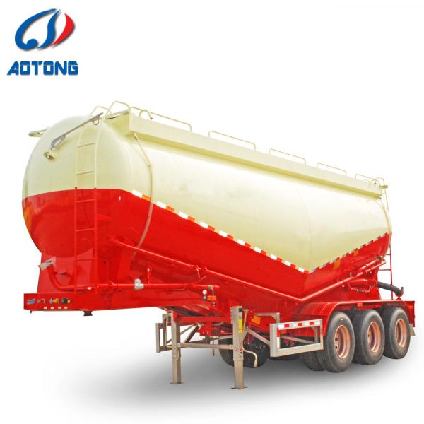 30-50t Max Payload 3 Axles Dry Bulk Cement Tank Truck Trailer for Mobile Road Tanker