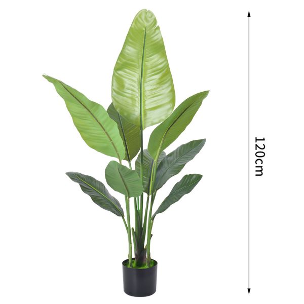 H160cm Artificial Traveller's Palm Customized Decorated For Store Office Corner  Decor
