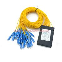 Perda de divisor feita sob encomenda FTTH do PLC da fibra ótica do SC de PON 1x32 e divisor de CATV