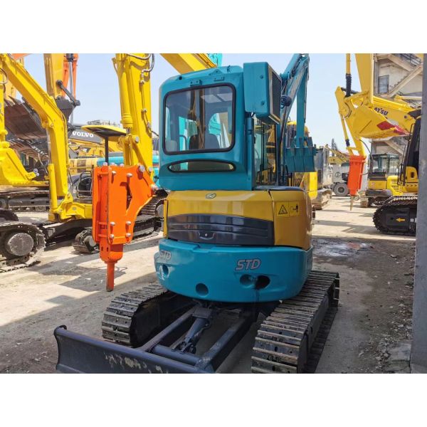 Second Hand Kubota 35 Mini Excavator Kubota Engine Used Construction Machinery