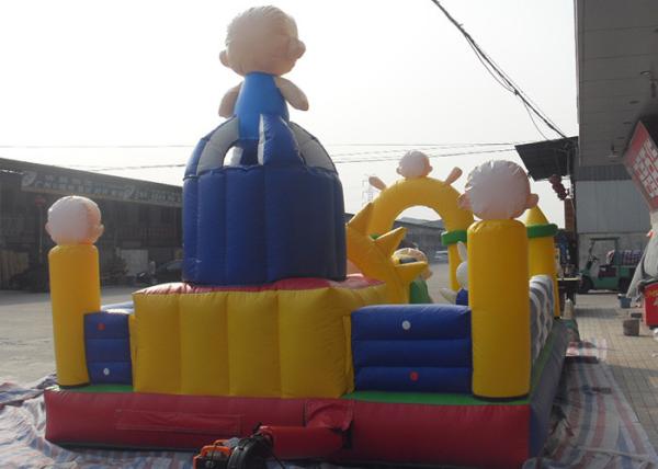 CE Certificate Durable Inflatable Amusement Park With Bouncy House For Party