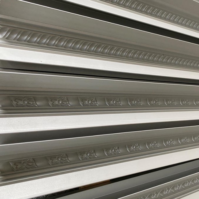 Durable Aluminum Alloy Casting Gypsum Cornice Mould with Customizable Width 4-200mm Life 8-10 Years