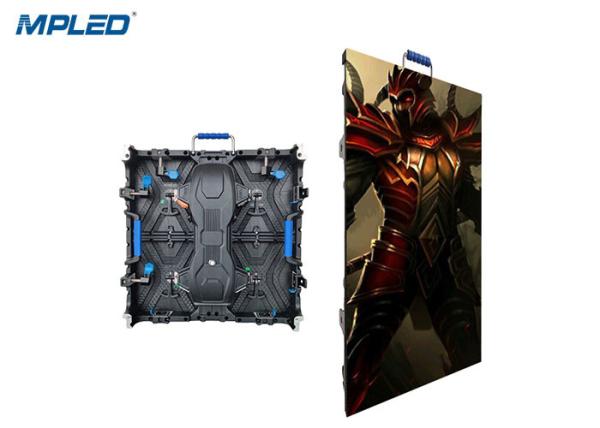 Back Maintenance P3 Rental LED Displays 52x52 dots For Advertising Outdoor