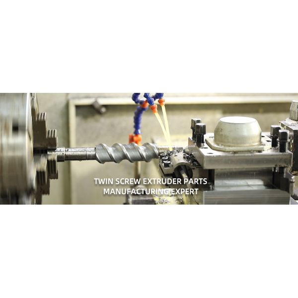 двойной элемент штрангпресса винта Элементы запасных частей штрангпресса винта изготовителя винта штранг-прессования W6Mo5Cr4V2 двойные для машины WP и STS