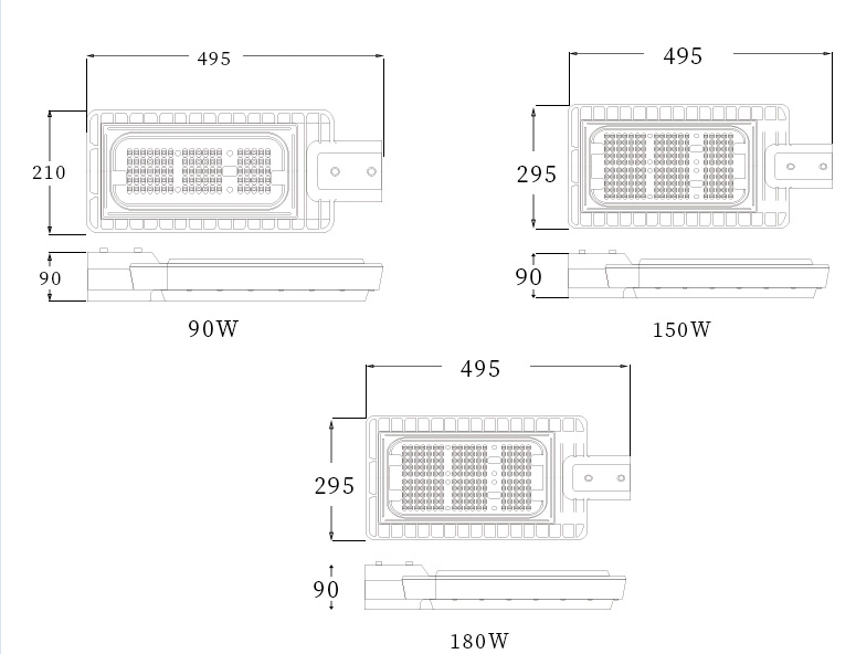OEM ODM Decorative Street Lighting Fixtures Easy Drainage Fins System Low Maintain