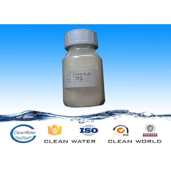 Chemical Polydadmac 90% PH 3-6 Cationic Macromolecule Flocculant Powder