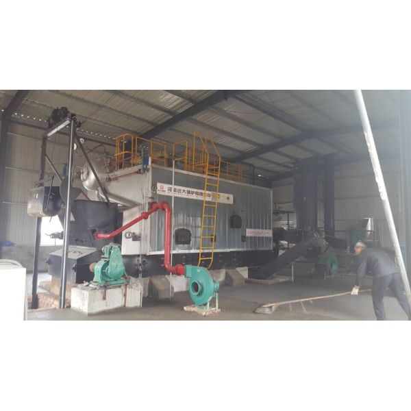 1 Ton - 20 Ton Industrial Steam Boiler , Wood Pellet Coal Fired Residential Boiler