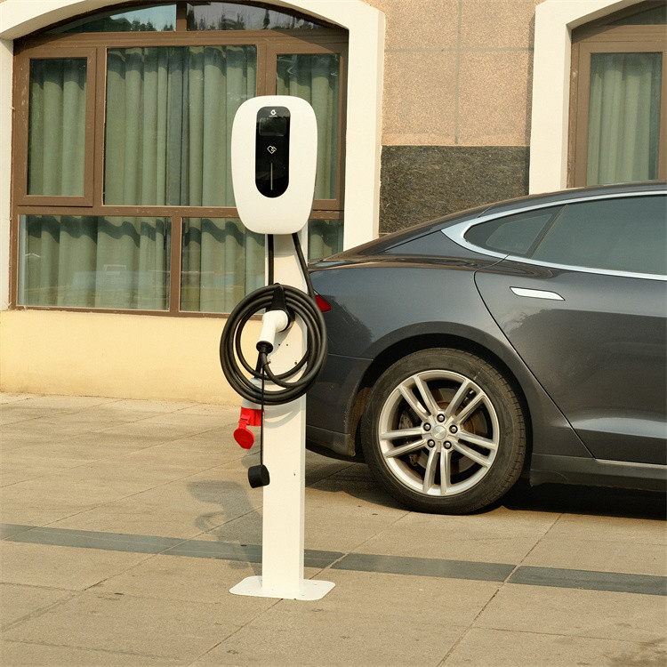 11кВт напольное зарядное устройство для электромобиля 16A EV зарядное устройство для дома CE