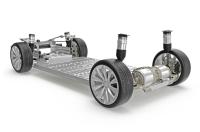 5 axes prototype CNC de précision de tôle d'estampage de mini-voiture modèle