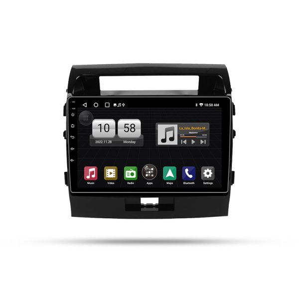 声制御トヨタ・ランドクルーザー2007+のためのGPSの10インチのタッチ画面のラジオ