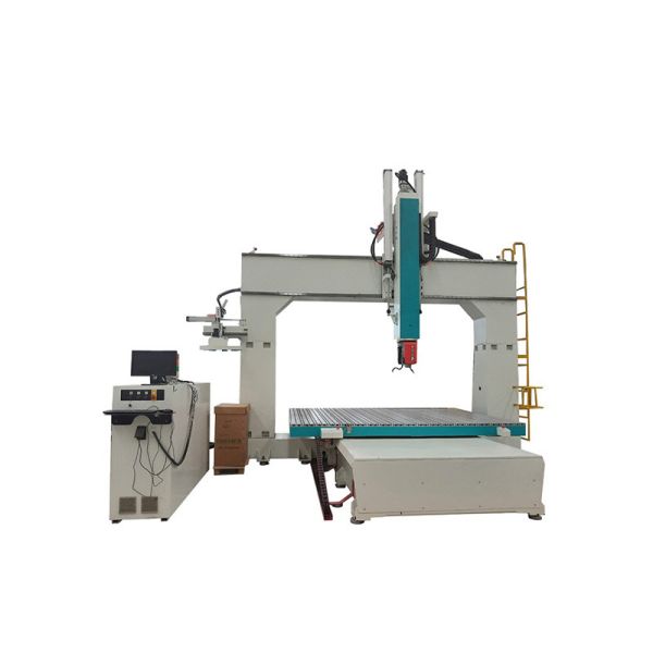 excitech 5 Axis HSD Spindle 3D Model Fiberglass Wood Foam Making CNC Center