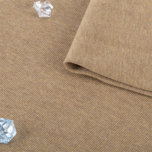 Модная и экологически чистая полосатая вязаная ткань для повседневного ношения