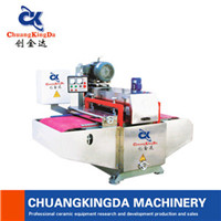 automatic arc edge polishing machine and automatic tile cutting machine