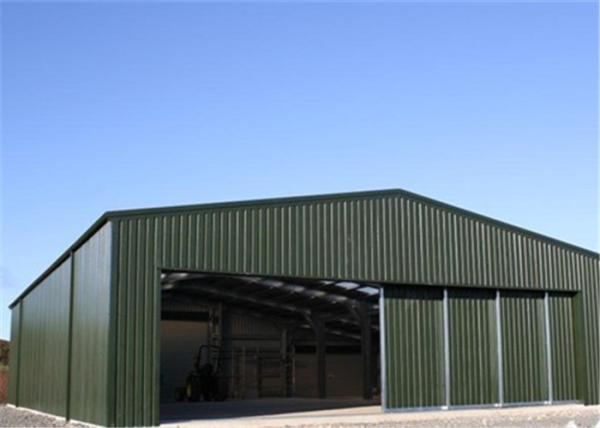 Armazém do aço estrutural de isolação térmica, construção à prova de fogo da oficina do metal