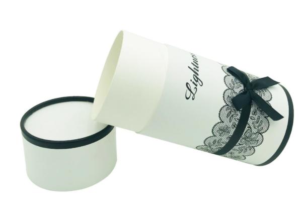 No Deformation Cylinder Cardboard Box For Lingerie RoHS Certificate