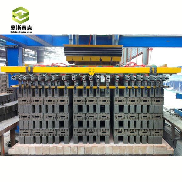 25000 ブロック/hr 容量 自動 ブロック プラント MPJ3.6 フレーム スタッキング マシン 20.4kw 電力とカスタマイズ可能な出力