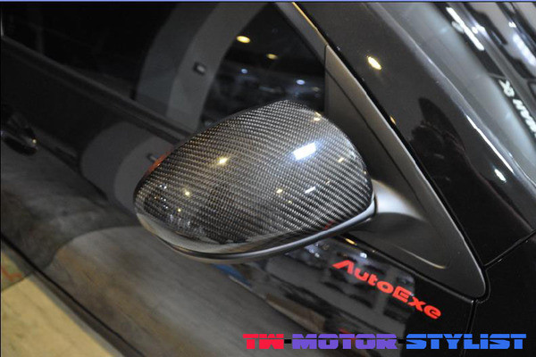 MAZDA 3 крышка зеркала стороны волокна 09~10 углеродов