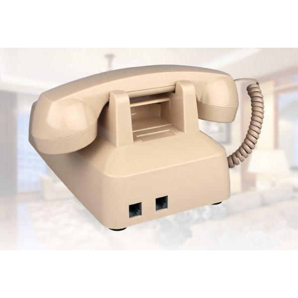 RoHS Corded Landline Phone Extra Loud Ringer Pink Vintage Telephone