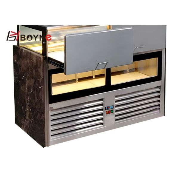 Drawer Type Chocolate Cake Showcase Chiller Customized