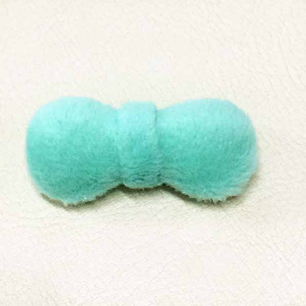 Warmly Plush Satin Ribbon Bow Crafts 4cm Long Baby's Hairpins Decoration