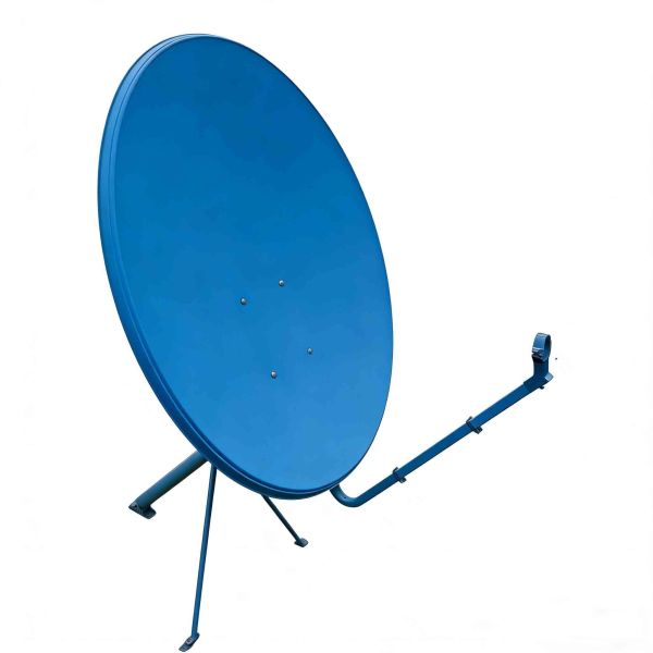 75cm Ku-Band Satellite Antenna - 10.7-12.75GHz, Galvanized Steel Construction for VSAT/Communication