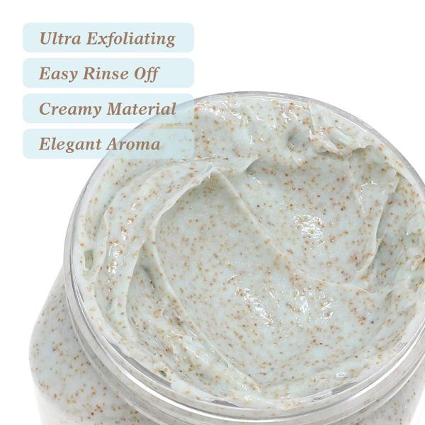 Étiquette privée Sel de mer naturel Scrubs biologiques Sucre Body Scrub Body