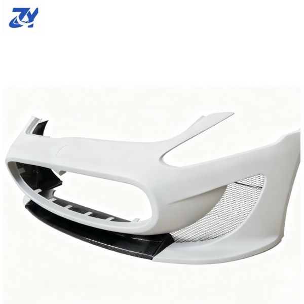 Suitable for Maserati GT GC GTS Modified DMC Front bar Semi-carbon Fiber Front Face Front Bumper Large Enclosure