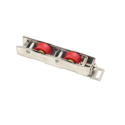 Fermeture à rouleaux à rouleaux de fenêtre coulissante réglable de charge lourde série 60 roue rouge OEM