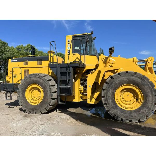 2019 Year Original Japan Komatsu Wa600 Wheel Loader Construction Equipment