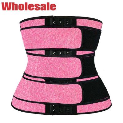 Instrutor de nylon With da cintura do gancho do neopreno 4XL 5XL 3 do preto do rosa 3 correias