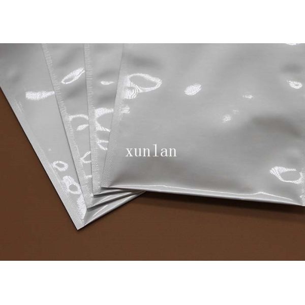 Плоские сумки алюминиевой фольги молнии/ручки, водоустойчивые сумки серебряной фольги