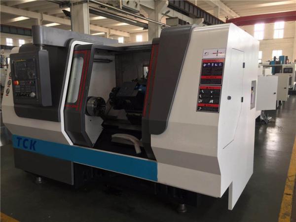 TCK 6332 Automatic slant bed Lathe with Power for machining metal