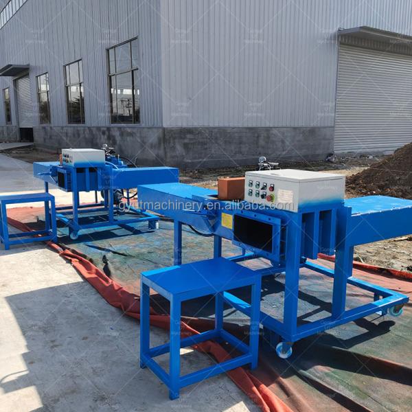 Máquina de compressão de embalagens de cartão hidráulico horizontal para roupas velhas