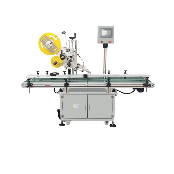 Semi-Automatic Labeling Machine for Beverage Food Cosmetics Wine Bottle Sticker Label Small Manual Labeling Machine